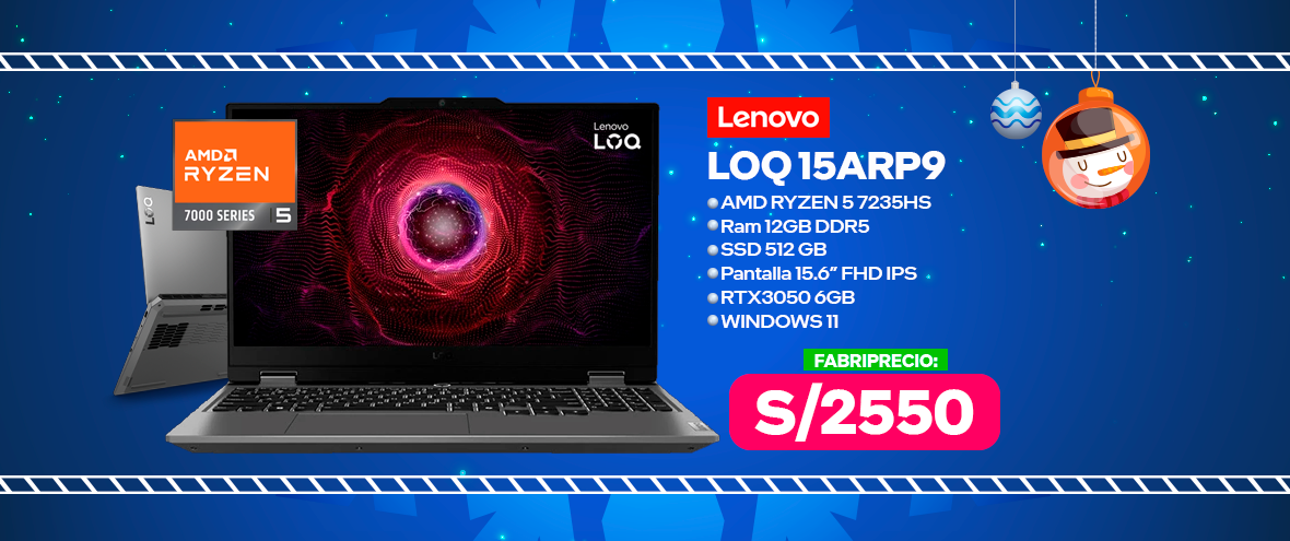 LOQ LENOVO 15ARP