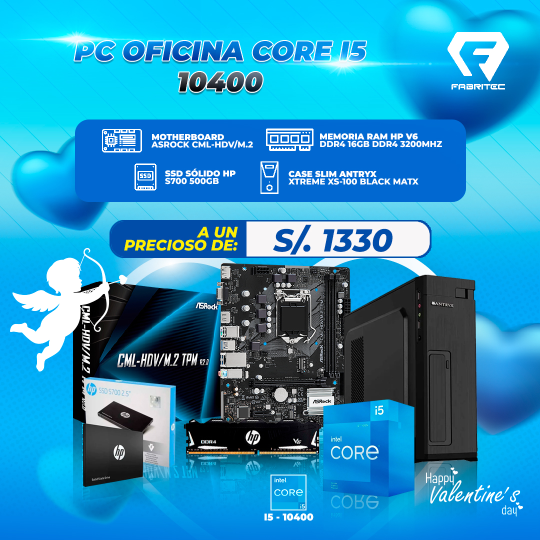 PC OFICINA CORE I5 10400