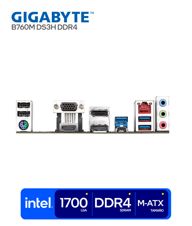 B760M DS3H DDR4