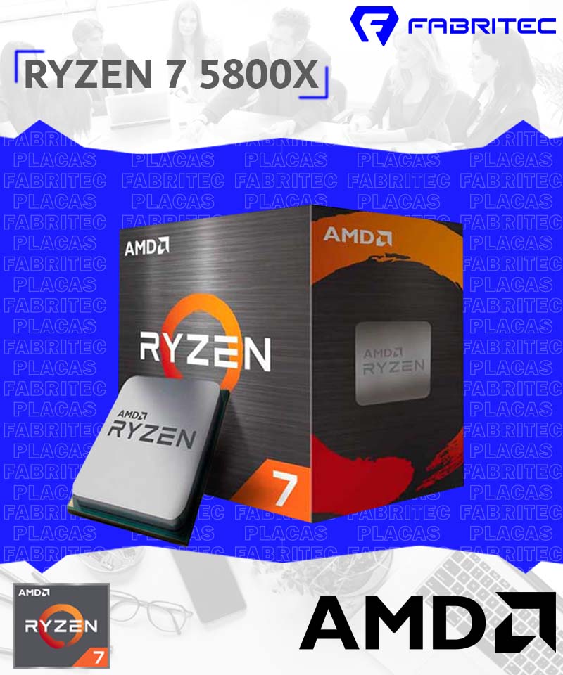 AMD Ryzen 7 5800X 8-Core 16-Thread 3.80-4.70GHz Processor Boxed
