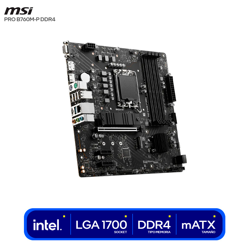 ( PRO B760M-P DDR4 )