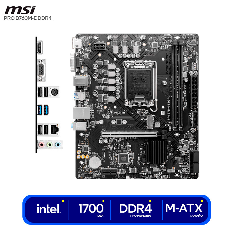 PRO B760M-E DDR4