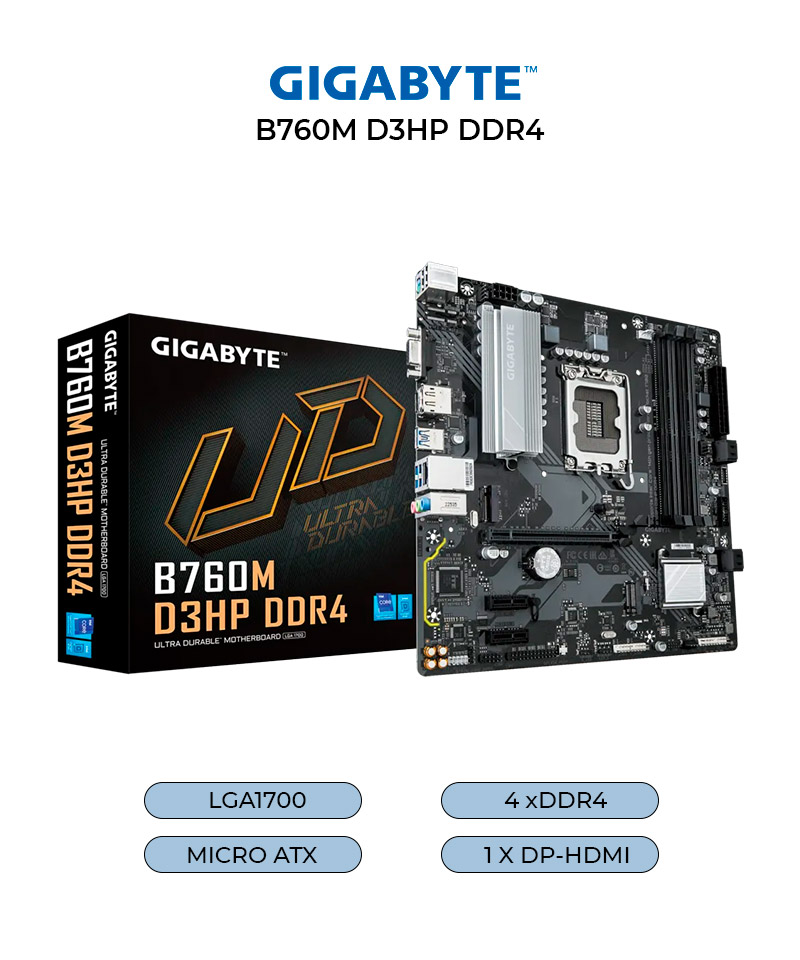 B760M D3HP DDR4