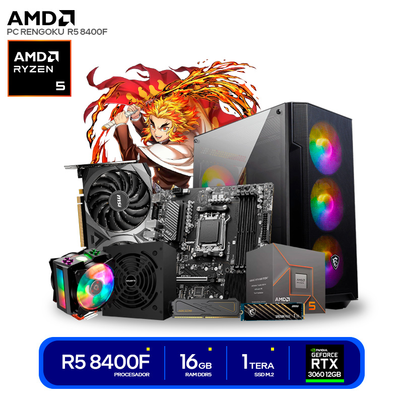 PC RENGOKU R5 8400F