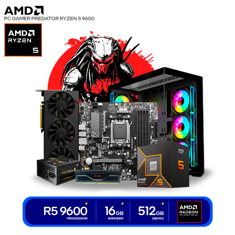 PC GAMER PREDATOR RYZEN 5 9600