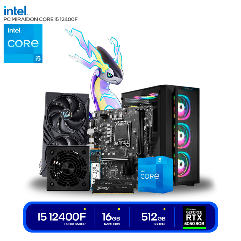 PC MIRAIDON CORE I5 12400F
