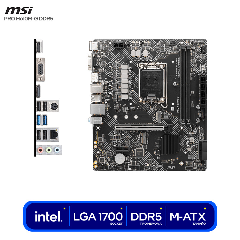 ( PRO H610M-G DRR5 )