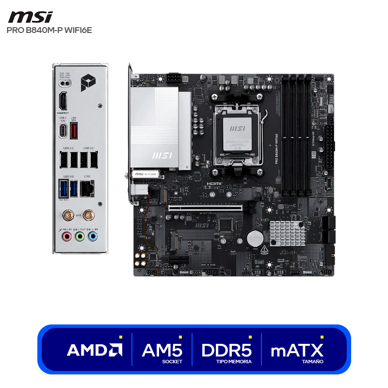 ( PRO B840M-P WIFI6E )