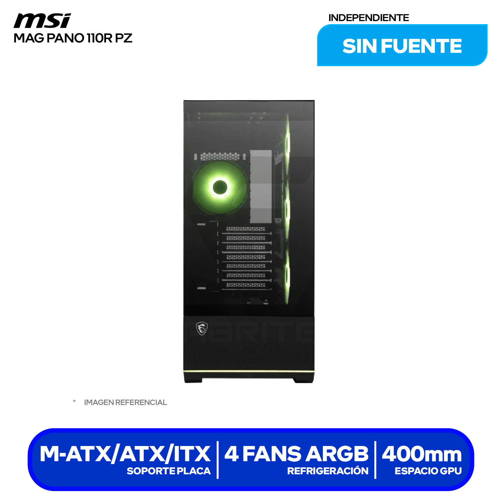 ( MAG PANO 110R PZ NEGRO  )