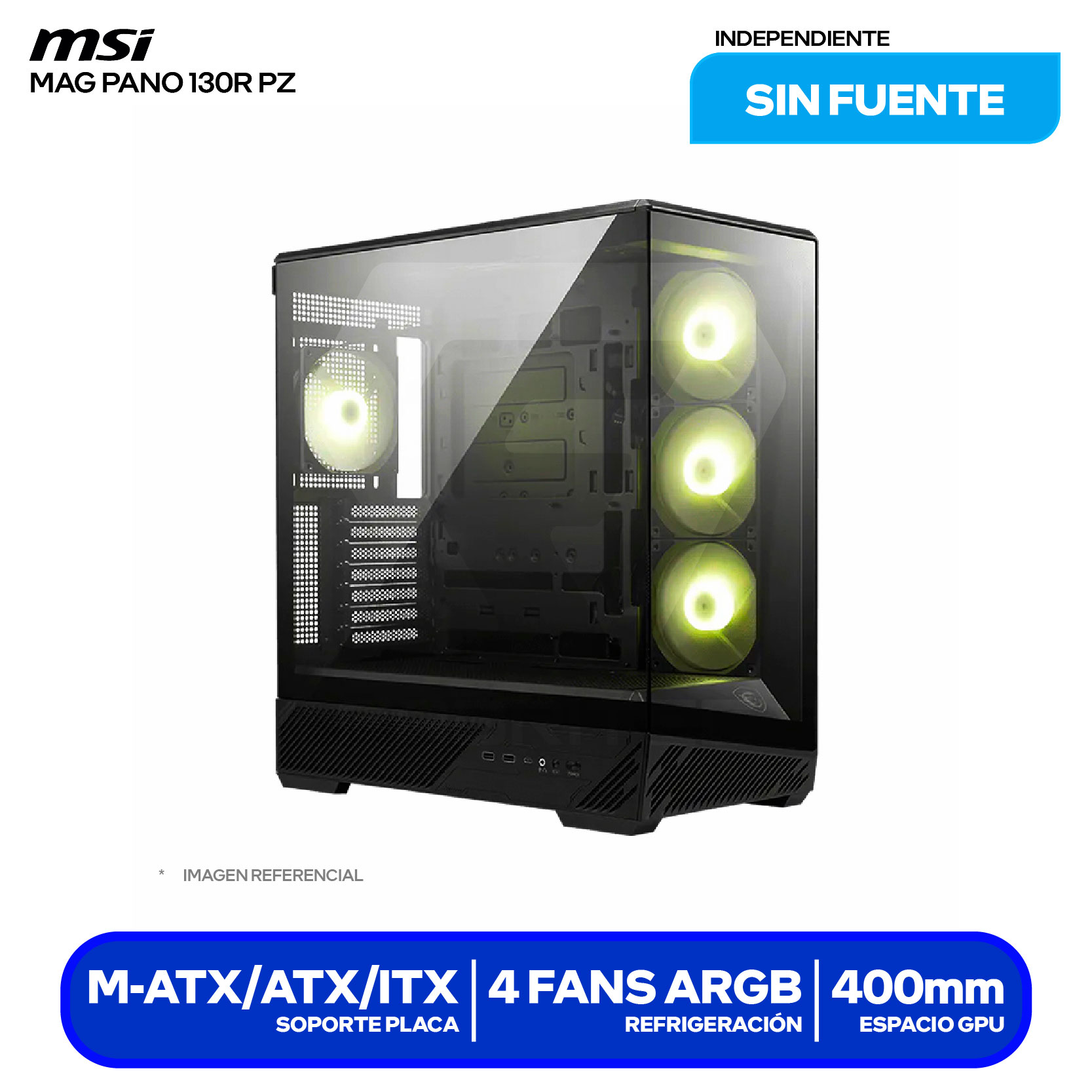 ( MAG PANO 130R PZ NEGRO )