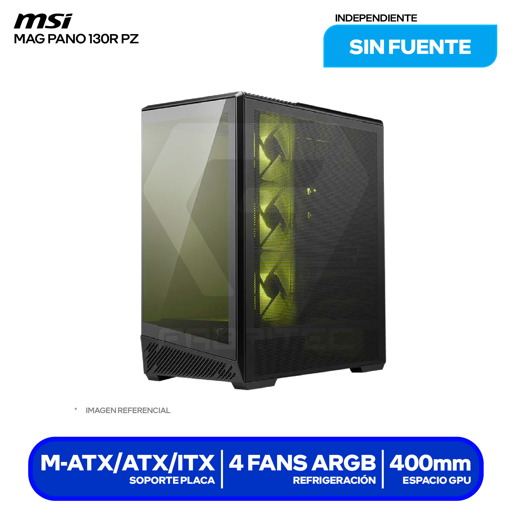 ( MAG PANO 130R PZ NEGRO )
