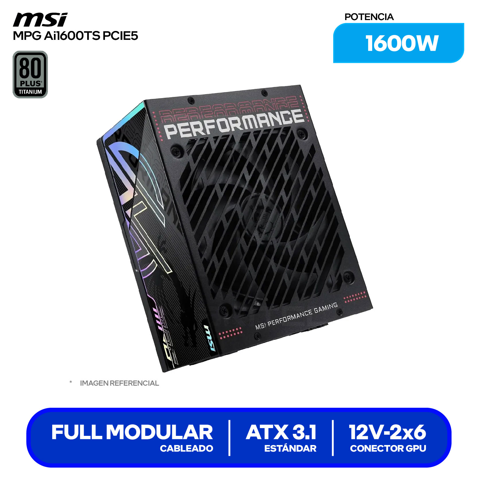 ( MPG AI1600TS PCIE5 )