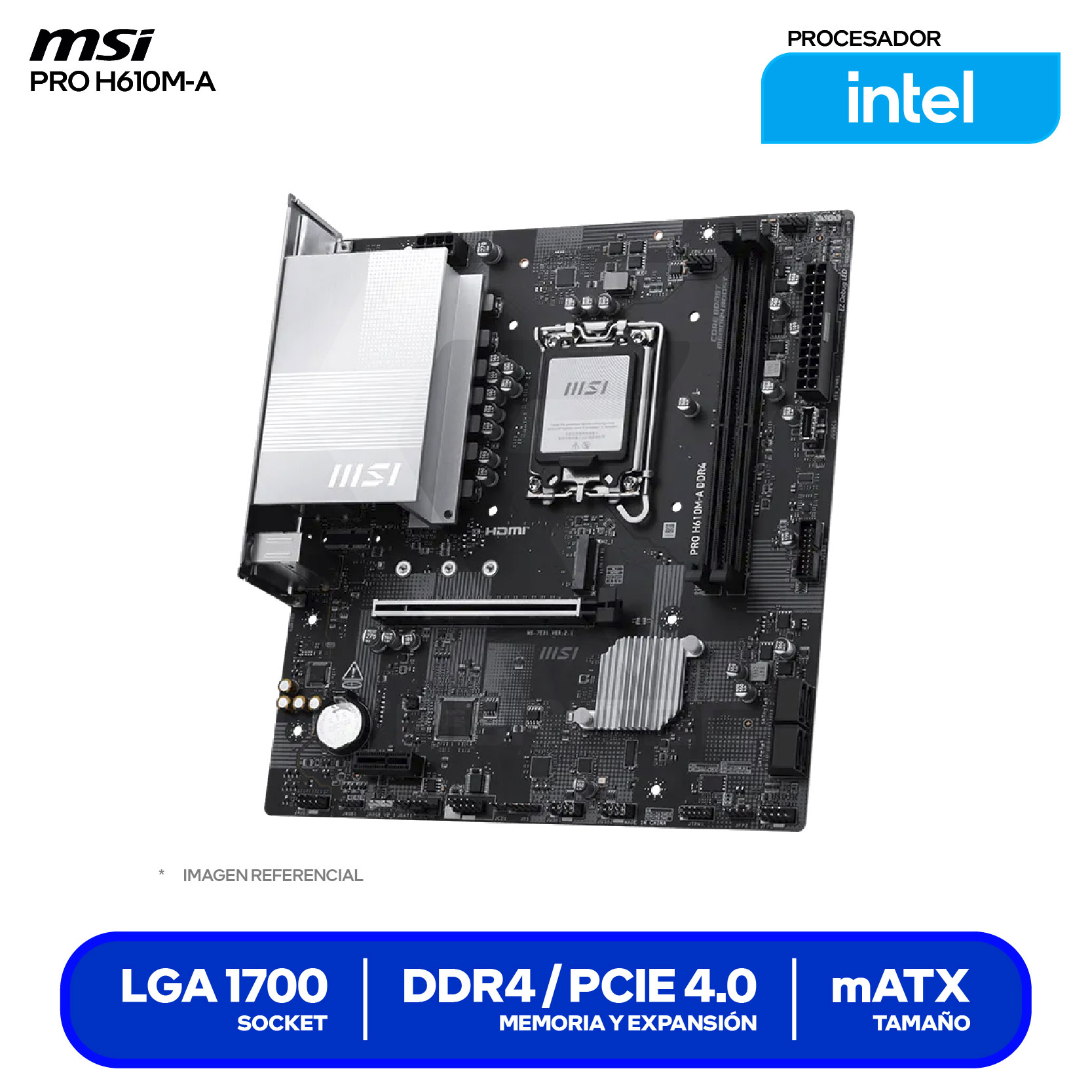 ( PRO H610M-A DDR4 )