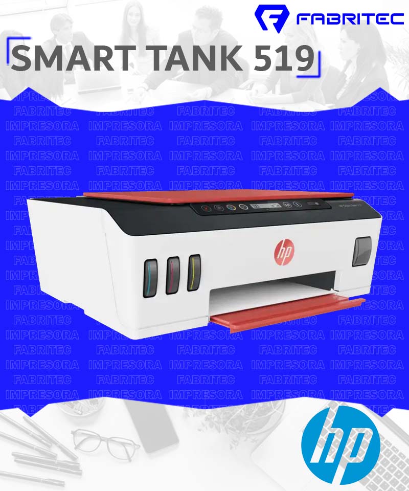 Impresora Todo-en-Uno HP Smart Tank 519 inalámbrica