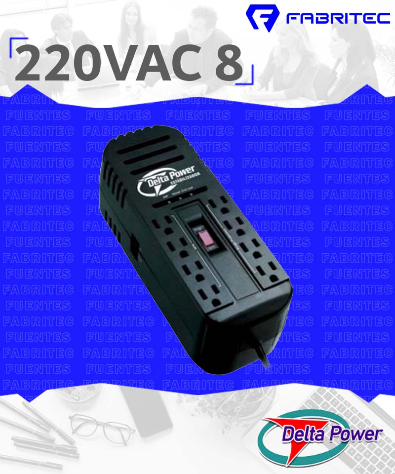 POWER 220VAC 8 TOMAS