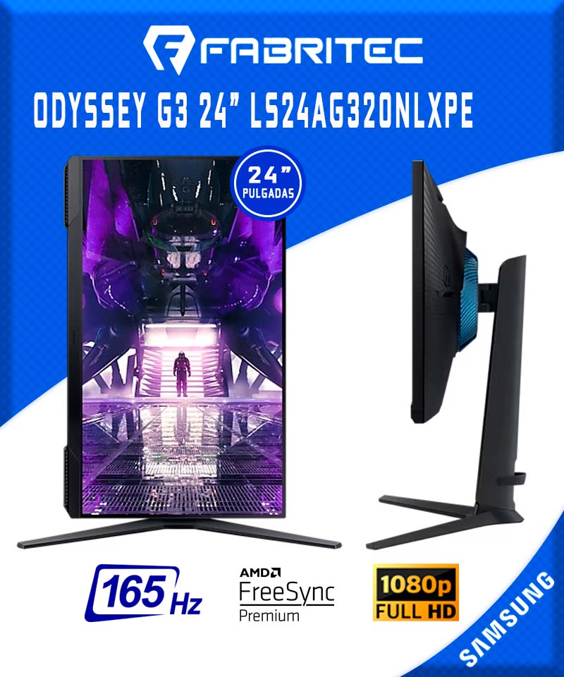 Samsung Monitor Gamer Odyssey G3 24 Pulgadas