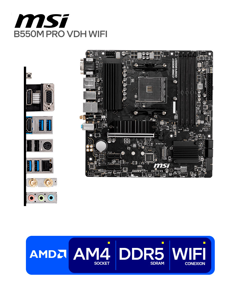 B550M PRO-VDH WIFI