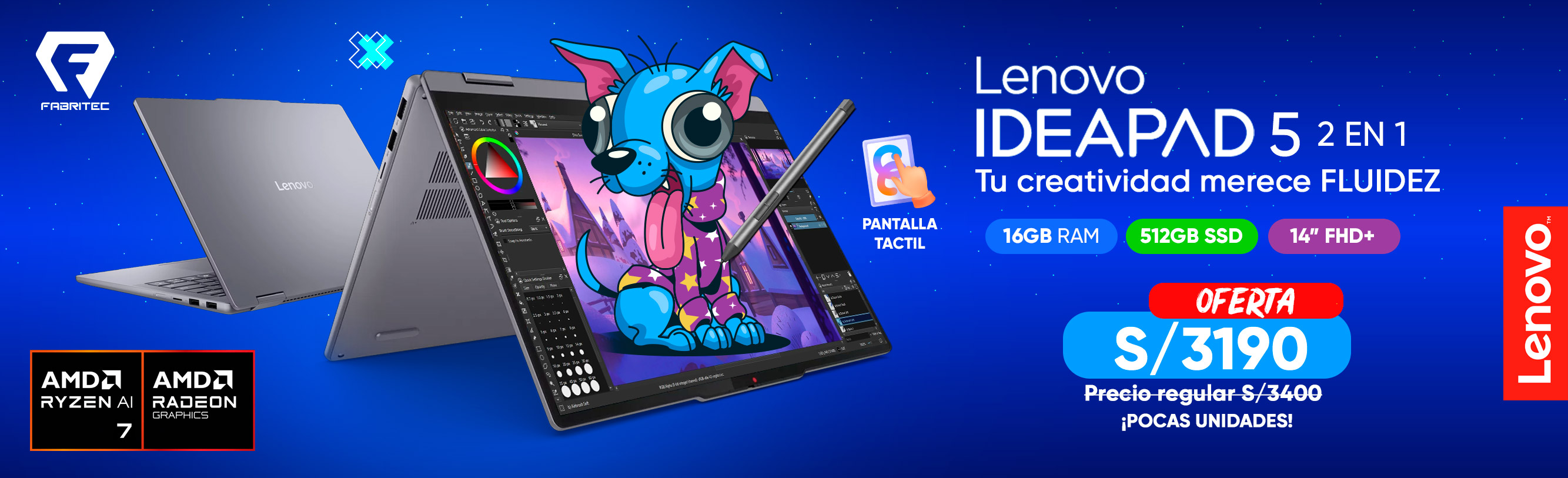 Lenovo 2 en 1 Ideapad