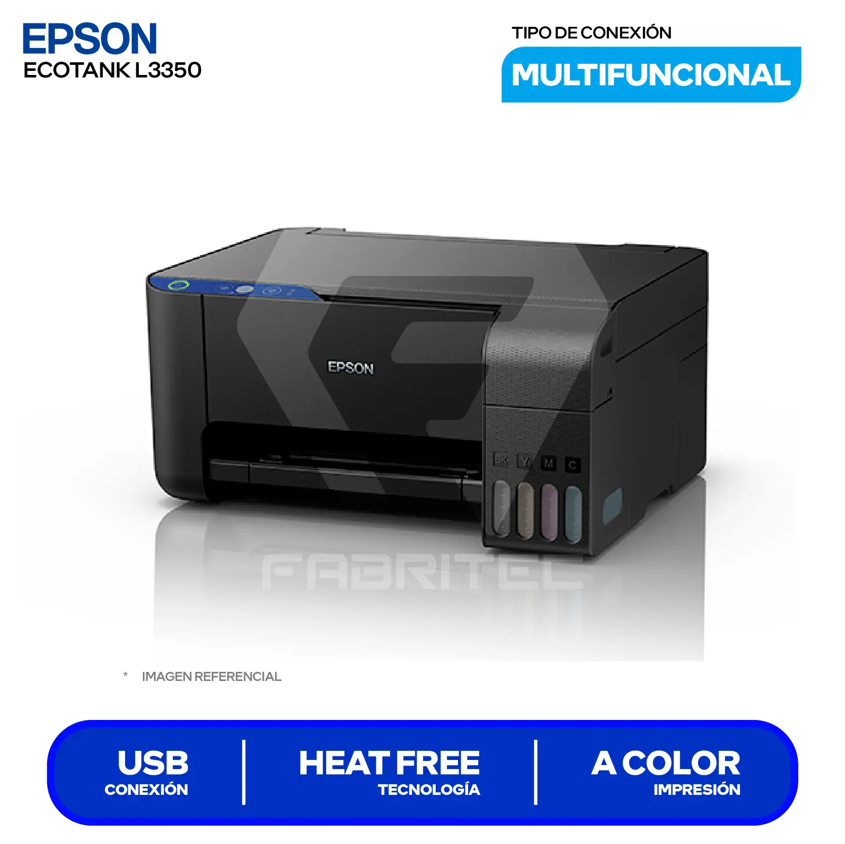 Impresora Multifuncional Epson EcoTank L3310 (C11CL61301)